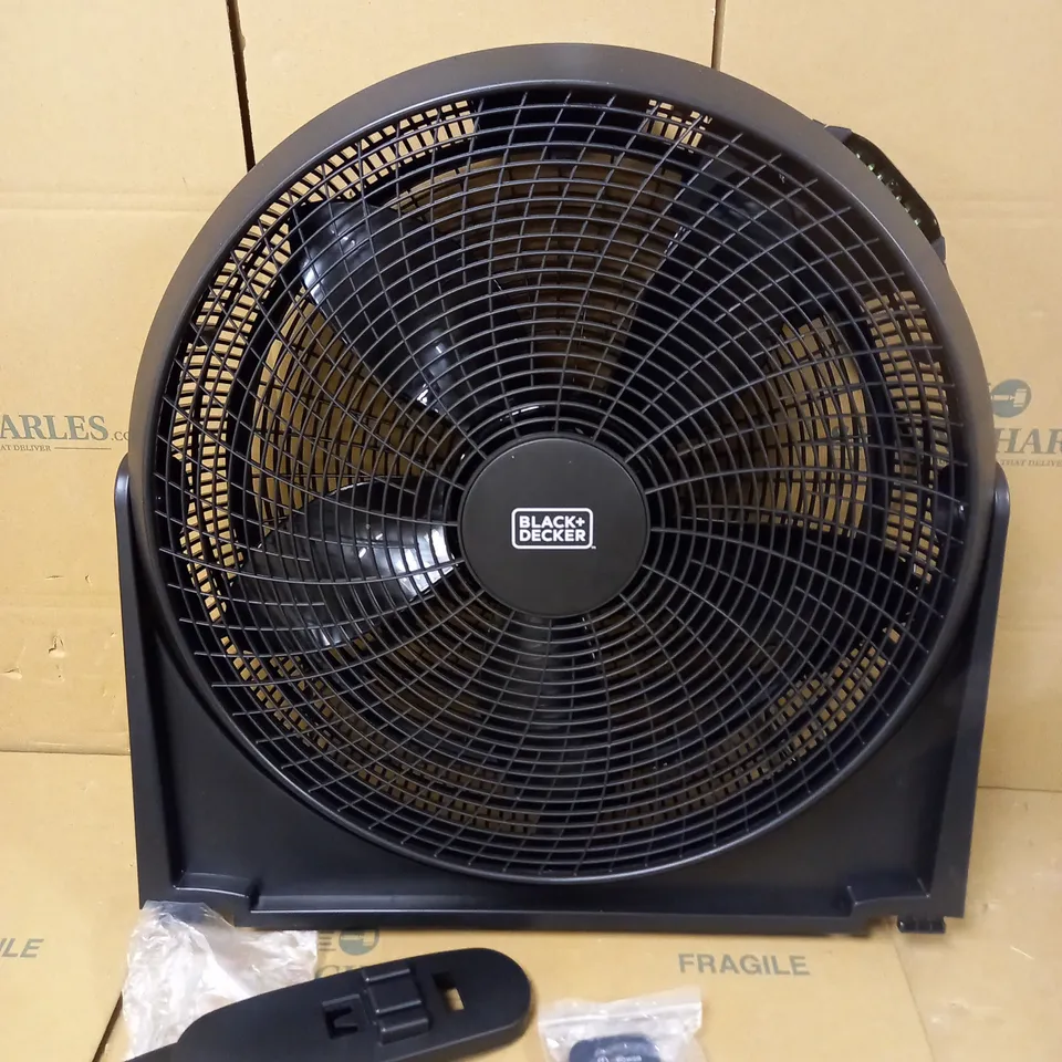 BLACK AND DECKER 2 IN 1 HIGH VELOCITY FAN