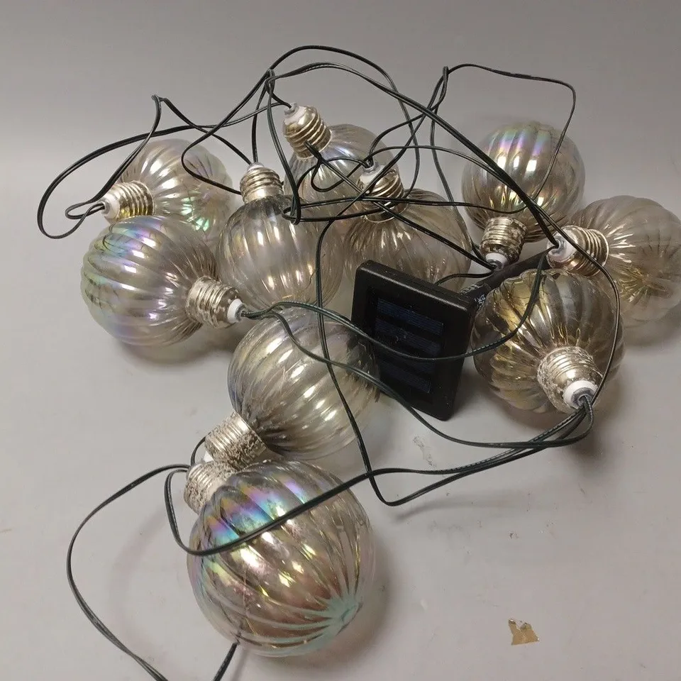 FIREFLY OPAL ORB SOLAR STRING LIGHTS RRP £24.99