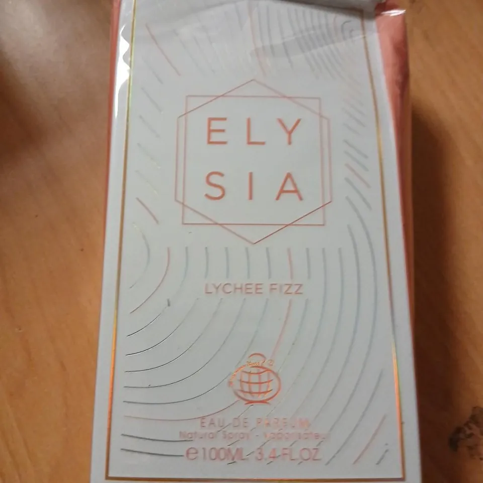 BOXED AND SEALED ELYSIA LYCHEE FIZZ EAU DE PARFUM 100ML