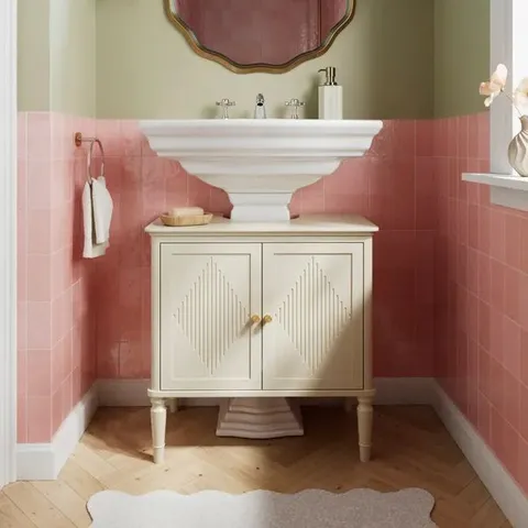 BOXED OTTILIE UNDER SINK UNIT, STONE (1 BOX)