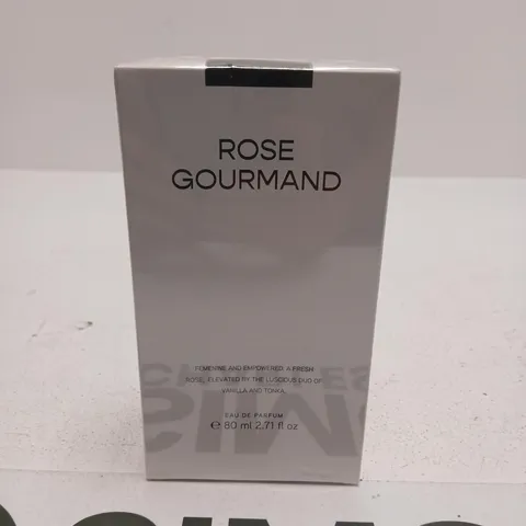 BOXED AND SEALED ROSE GOURMAND EAU DE PARFUM 80ML