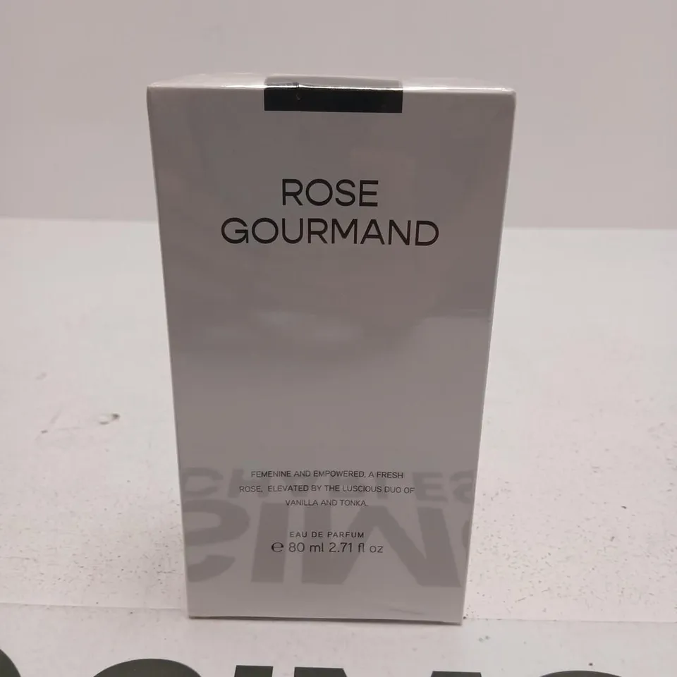BOXED AND SEALED ROSE GOURMAND EAU DE PARFUM 80ML
