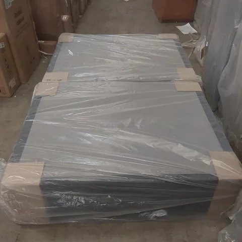 BAGGED FABRIC 4' SMALL DOUBLE 2 DRAWER DIVAN BASE (2 ITEMS)