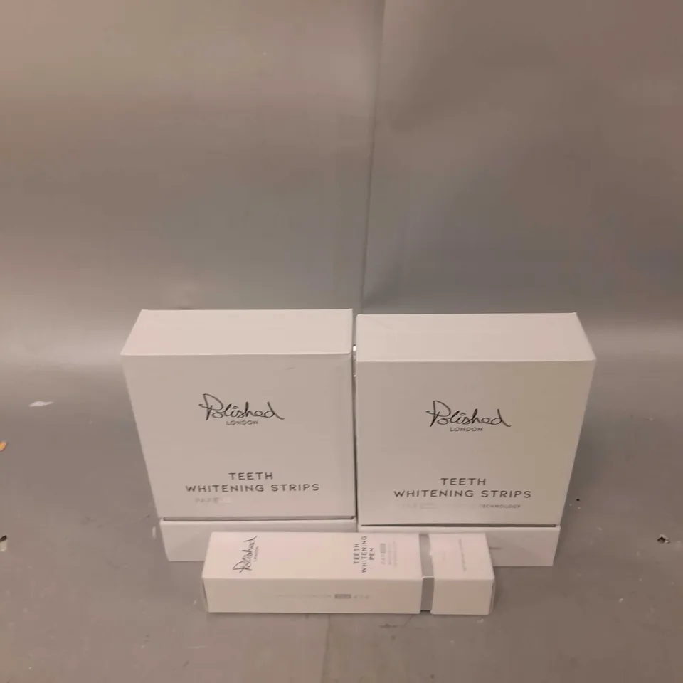 POLISHED LONDON TEETH WHITENING STRIPS 28 DAY PLAN 