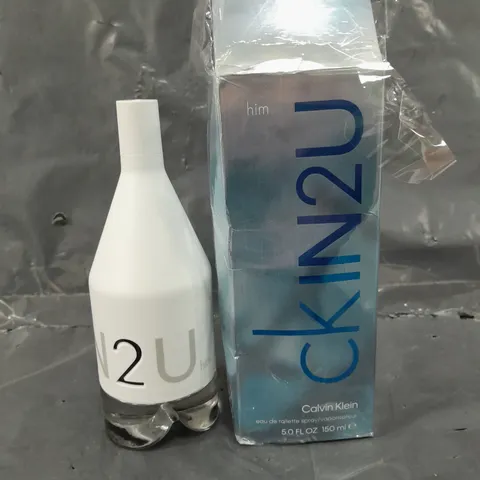 CALVIN KLEIN CKIN2U HIM EAU DE TOILETTE 150ML - COLLECTION ONLY  