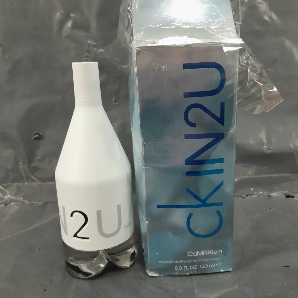 CALVIN KLEIN CKIN2U HIM EAU DE TOILETTE 150ML - COLLECTION ONLY   RRP £65