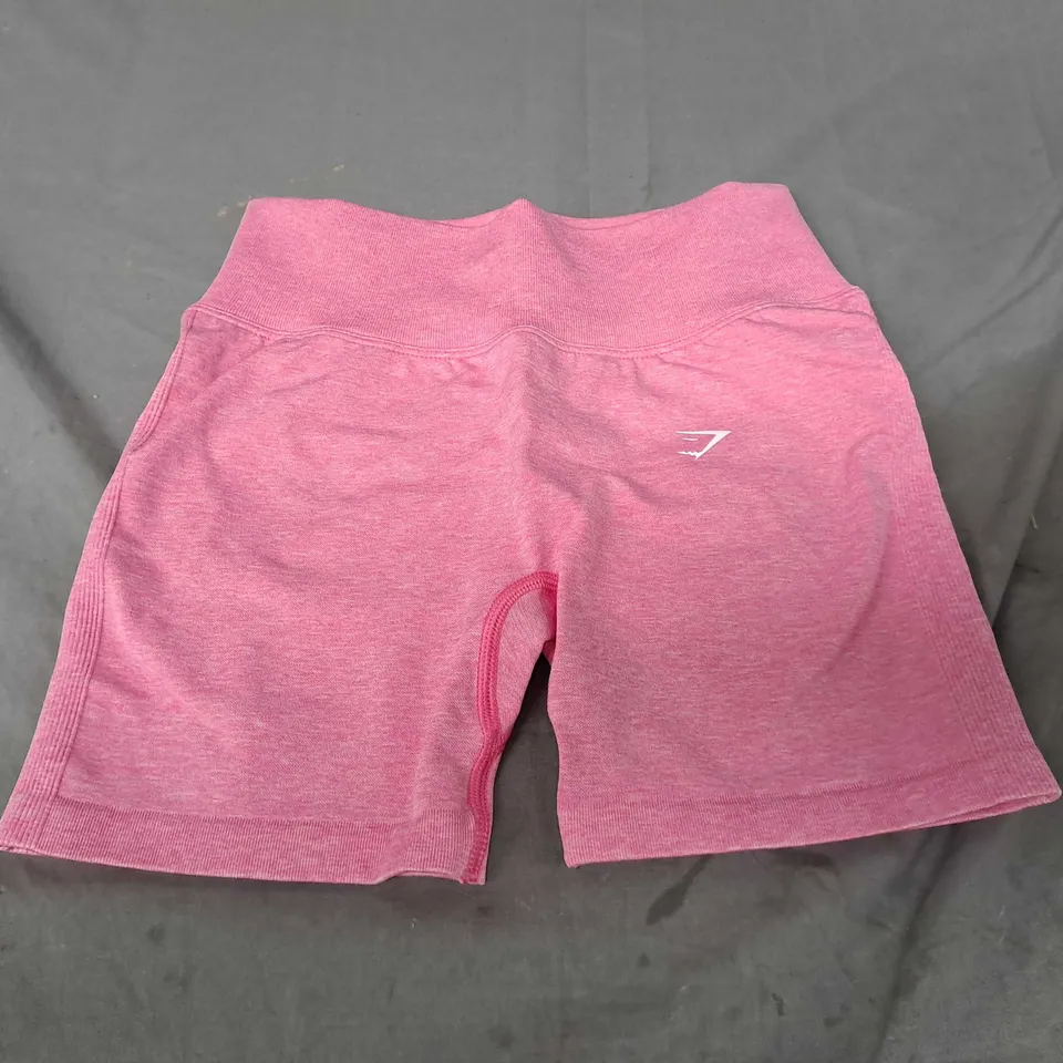 GYMSHARK LIFT CONTOUR SEAMLESS SHORTS SIZE M