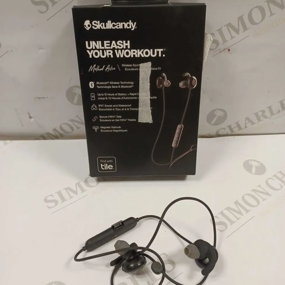 SKULLCANDY METHOD ACTIVE WIRELESS SPORT EARBUDS 