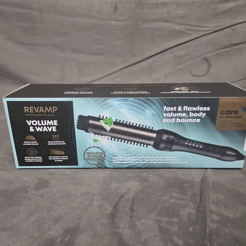 BOXED REVAMP VOLUME AND WAVE CERAMIC HOT BRUSH BR-1350X-GB