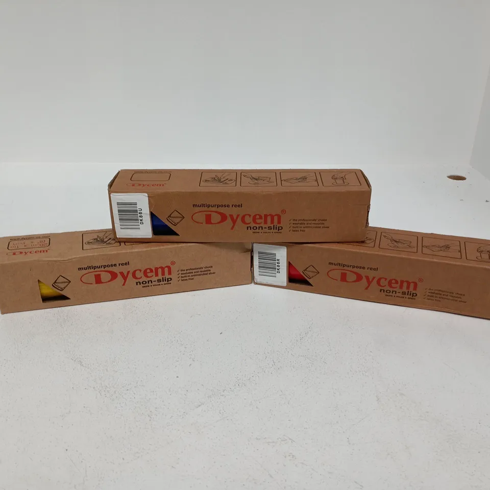 SET OF 10 ASSORTED DYCEM NON-SLIP MULTI PURPOSE REEL