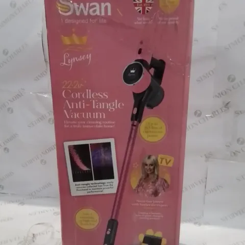 BOXED SWAN 22.2V CORDLESS ANTI-TANGLE VACUUM