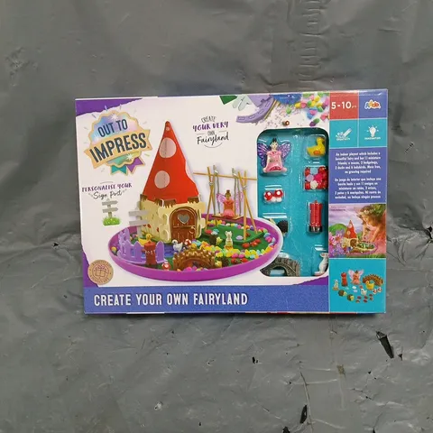 BOXED CREATE YOUR OWN FAIRYLAND 