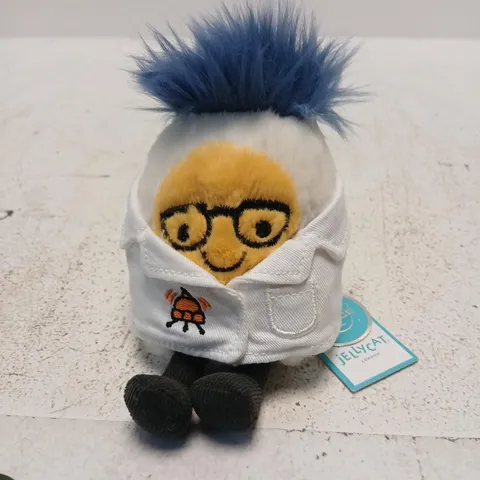 JELLYCAT AMUSEABLES BOILED EGG SCIENTIST OUTFIT PLUSH TOY