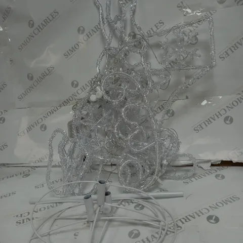 COLOUR CHANGE ACRYLIC REINDEER