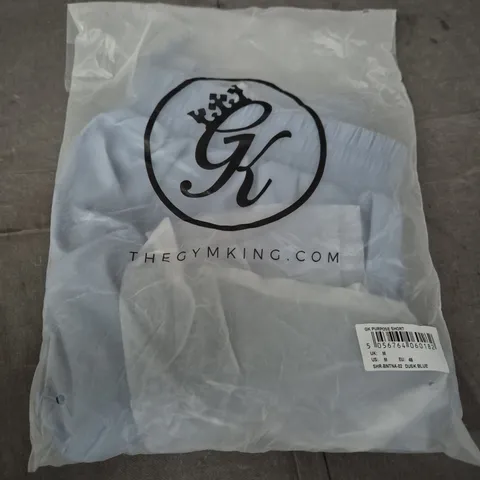 GYM KING GK PURPOSE SHORTS β DUSK BLUE β UK M