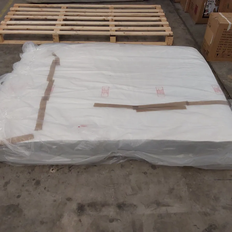 QUALITY BAGGED HYBRID MEMORY NATURAL FOAM DOUBLE MATTRESS 