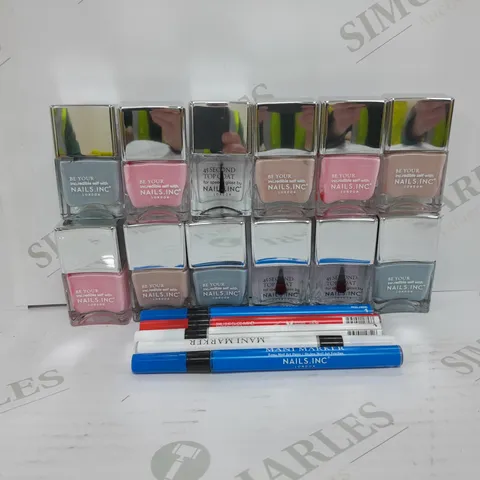BE YOUR NAILS.INC A MIX OF COLOURS 12/ 5 MANI MARKERS