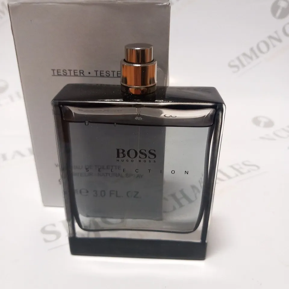 BOXED BOSS HUGO BOSS SELECTION 90ML TESTER BOX