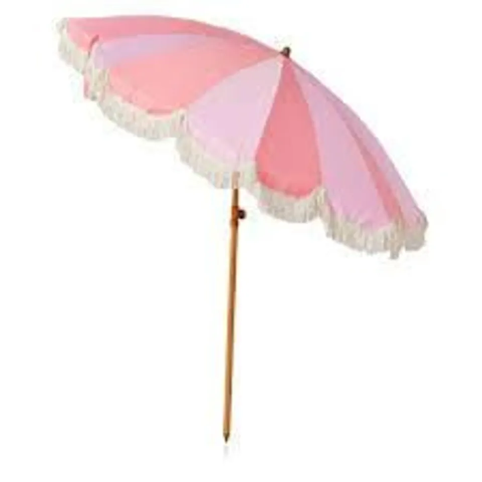 INNOVATORS BEACH PARASOL IN PINK