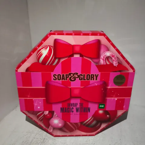 BOXED SOAP & GLORY UNWRAP THE MAGIC WITHIN ADVENT CALENDER