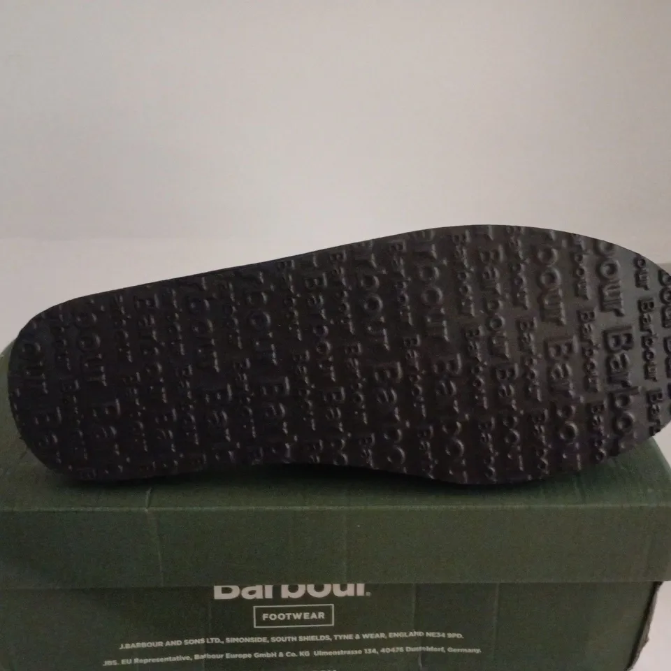 BARBOUR EVERITT MULE SLIPPER UK 9 BOXED
