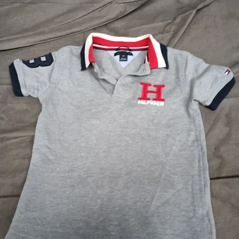 TOMMY HILFIGER GREY POLO SHIRT β KIDS, UK 3-4 YRS (3T)