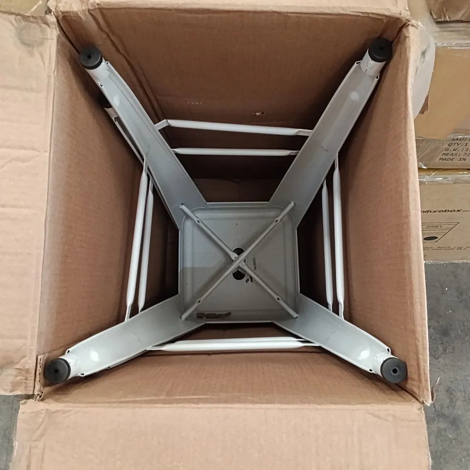 BOXED COLTON BAR STOOLS - WHITE (1 BOX)