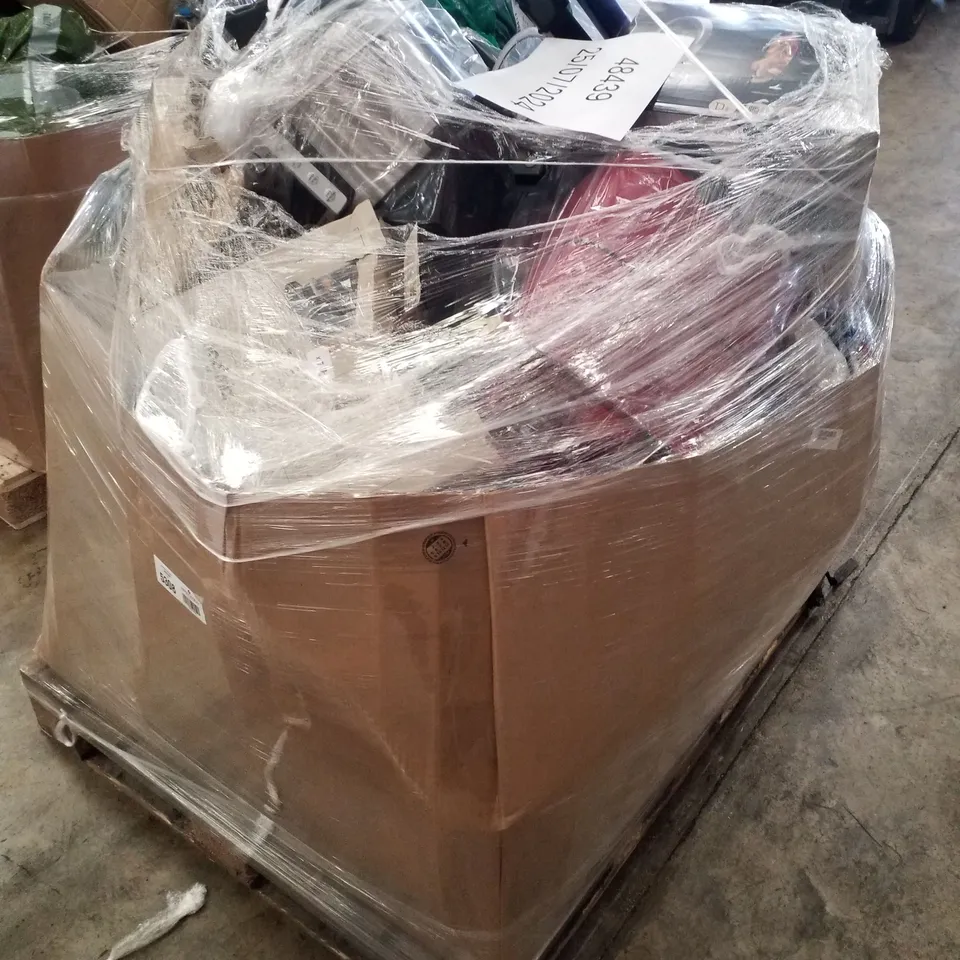 PALLET OF APPROXIMATELY 29 UNPROCESSED RAW RETURN HOUSEHOLD AND ELECTRICAL GOODS TO INCLUDE;