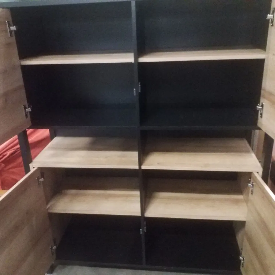 LORRAYNE 4 - DOOR STANDARD ACCENT CABINET