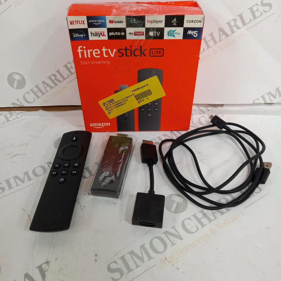 AMAZON FIRE TV STICK LITE BLACK 