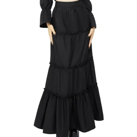 BRAND NEW KILLSTAR - OPHIDIA - BLACK WOMEN'S SKIRT SIZE S