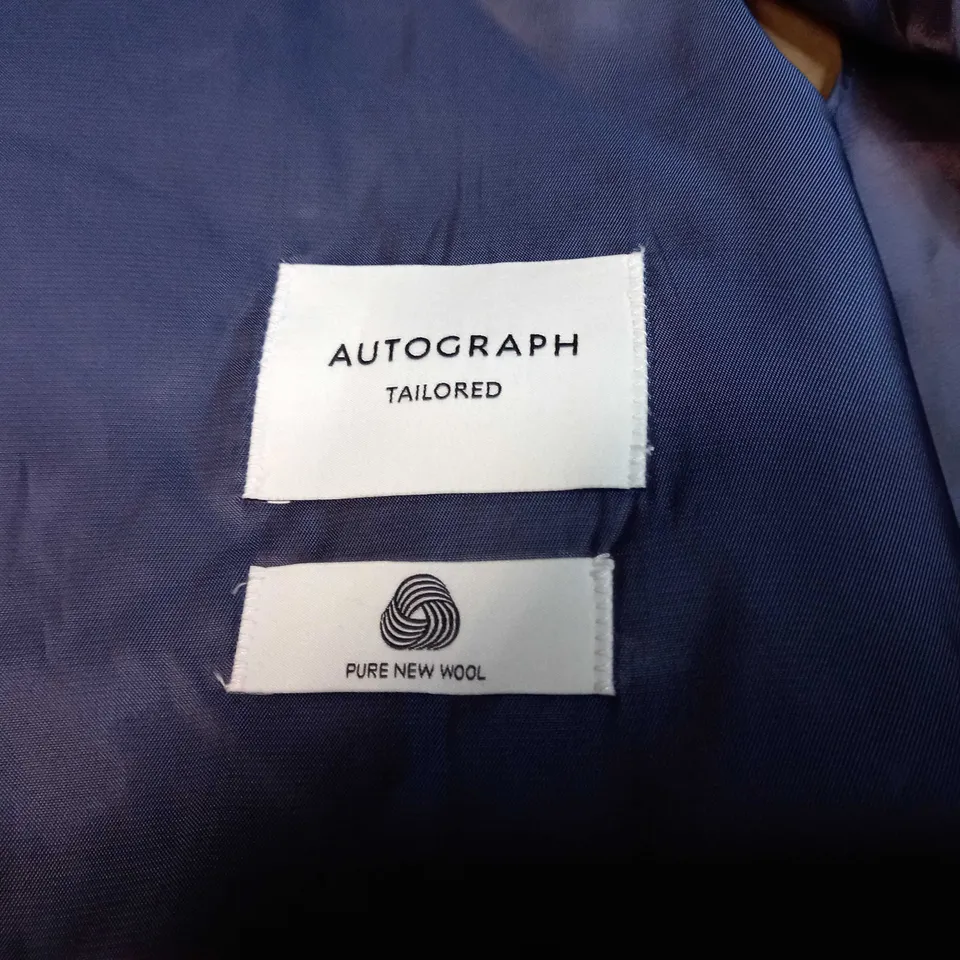 AUTOGRAPH TAILORED BLUE SUIT WAIST COAT - SIZE CHEST 46"