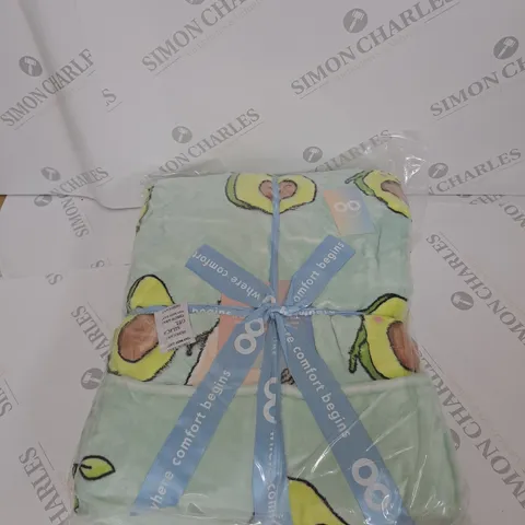 OODIE OVERSIZED HOODED BLANKET - AVOCADO