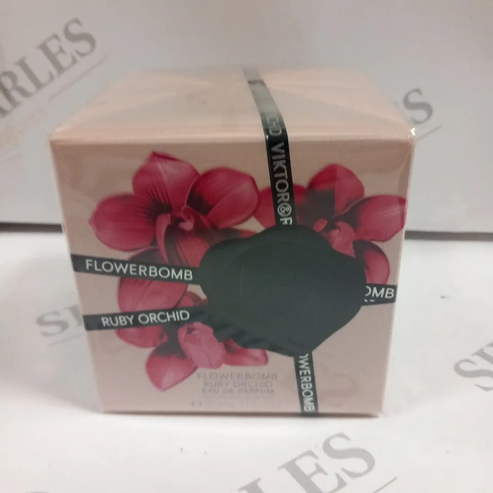 BOXED AND SEALED VIKTOR AND ROLF FLOWER BOMB RUBY ORCHID EAU DE PARFUM 30ML