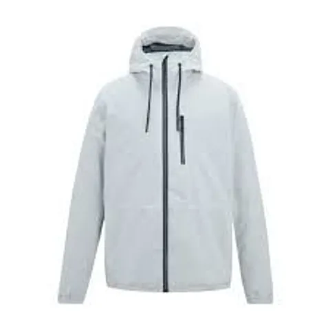BRAND NEW REGATTA MEN'S SHOREBAY WATERPROOF JACKET IN SILVER/GREY - UK 5XL