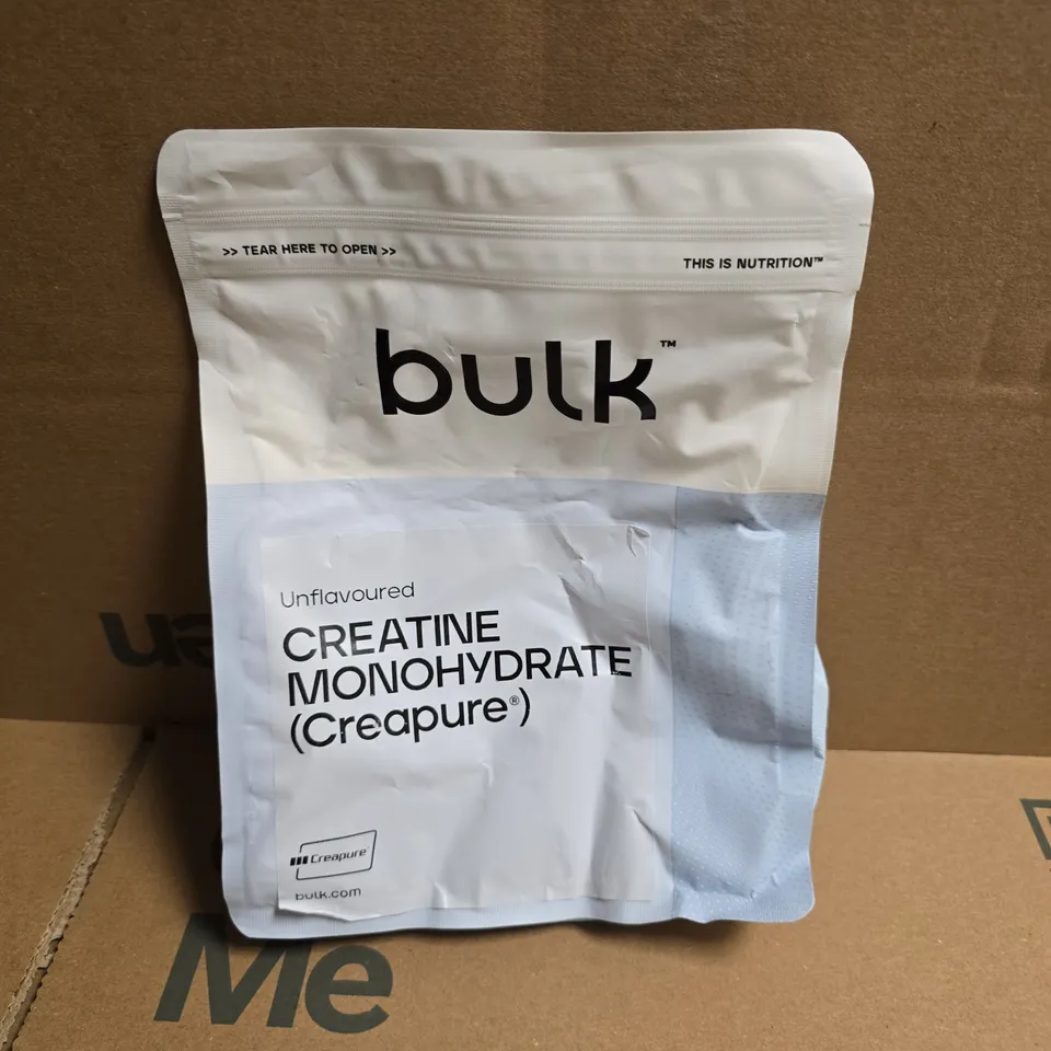 BULK UNFLAVOURED CREATINE MONOHYDRATE (500G)