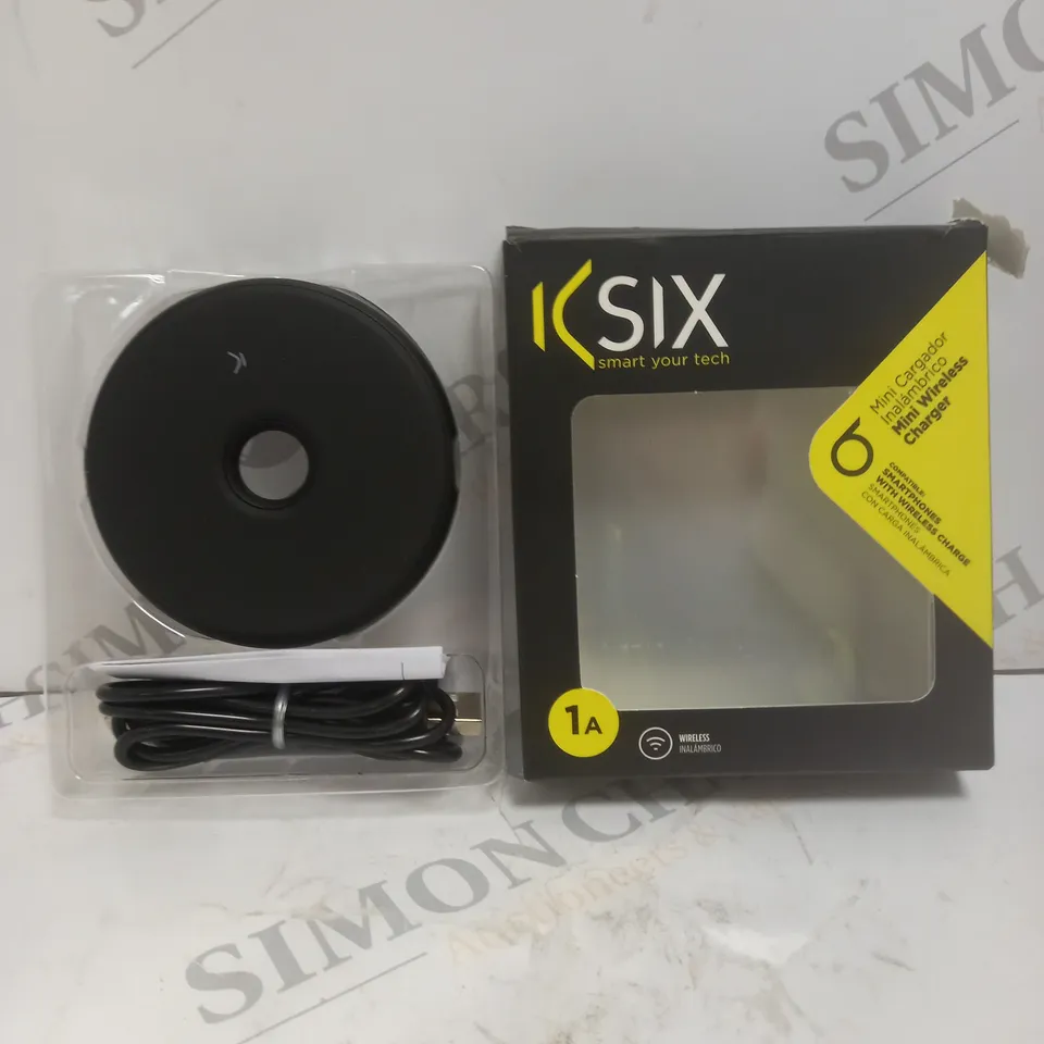 BOXED KSIX 1A MINI WIRELESS CHARGER 