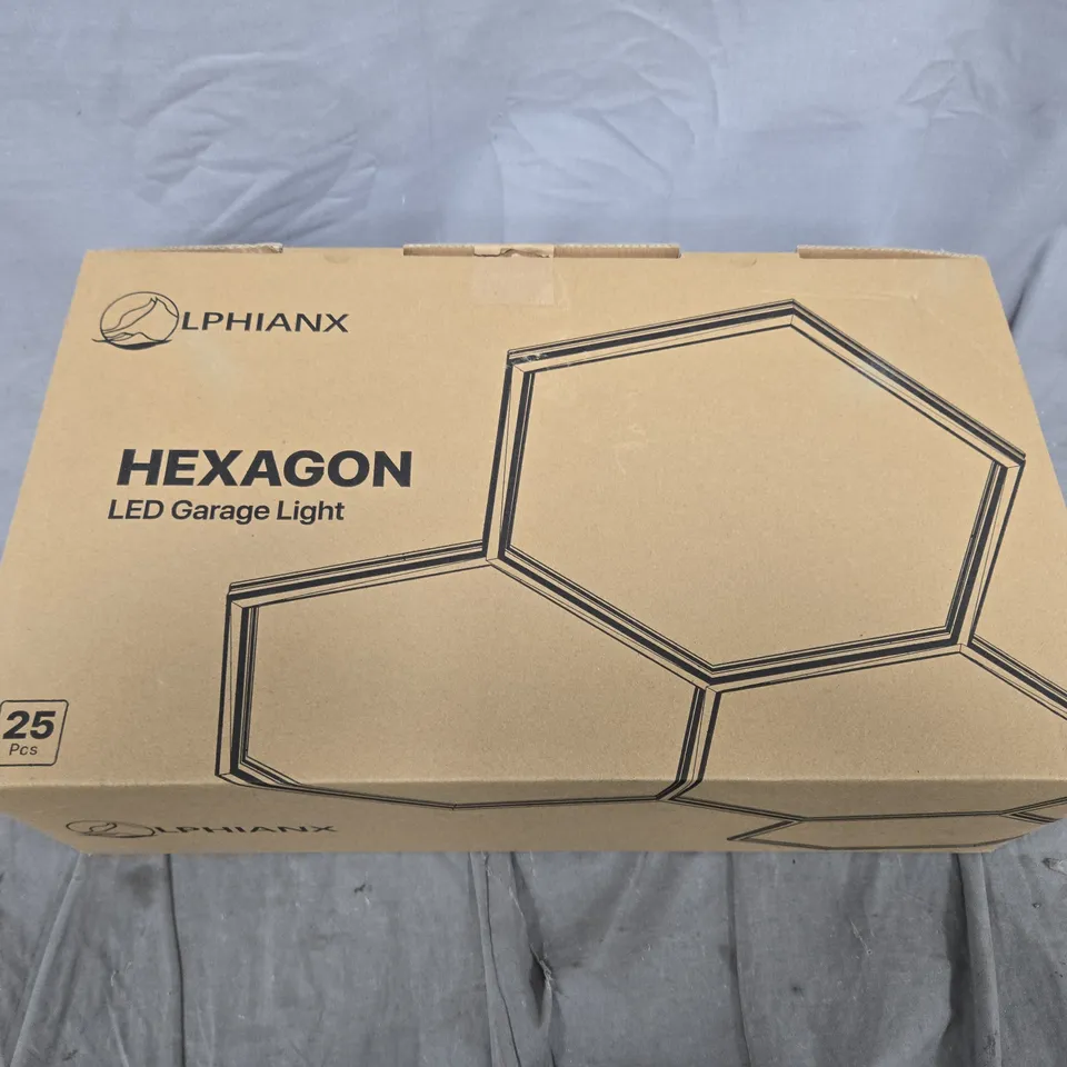 HEXAGON LED GARAGE LIGHT – 25 PCS