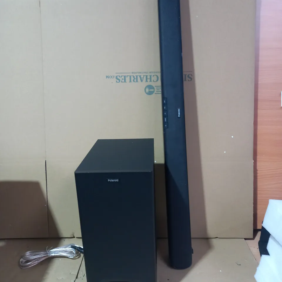 POLAROID TV SOUNDBAR WITH SUBWOOFER