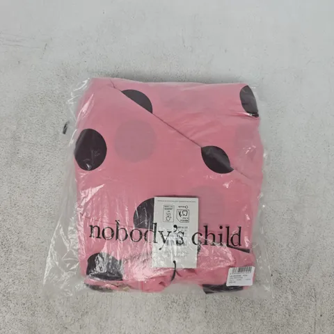 BAGGED NOBODY'S CHILD ALIC MIDI DRESS IN PINK SIZE UK 14