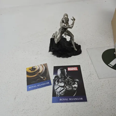 MARVEL SPIDER-MAN PEWTER FIGURINE BY ROYAL SELANGOR