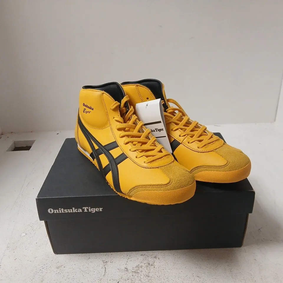 ONITSUKA TIGER MEXICO MID RUNNER YELLOW BLACK UK 6.5