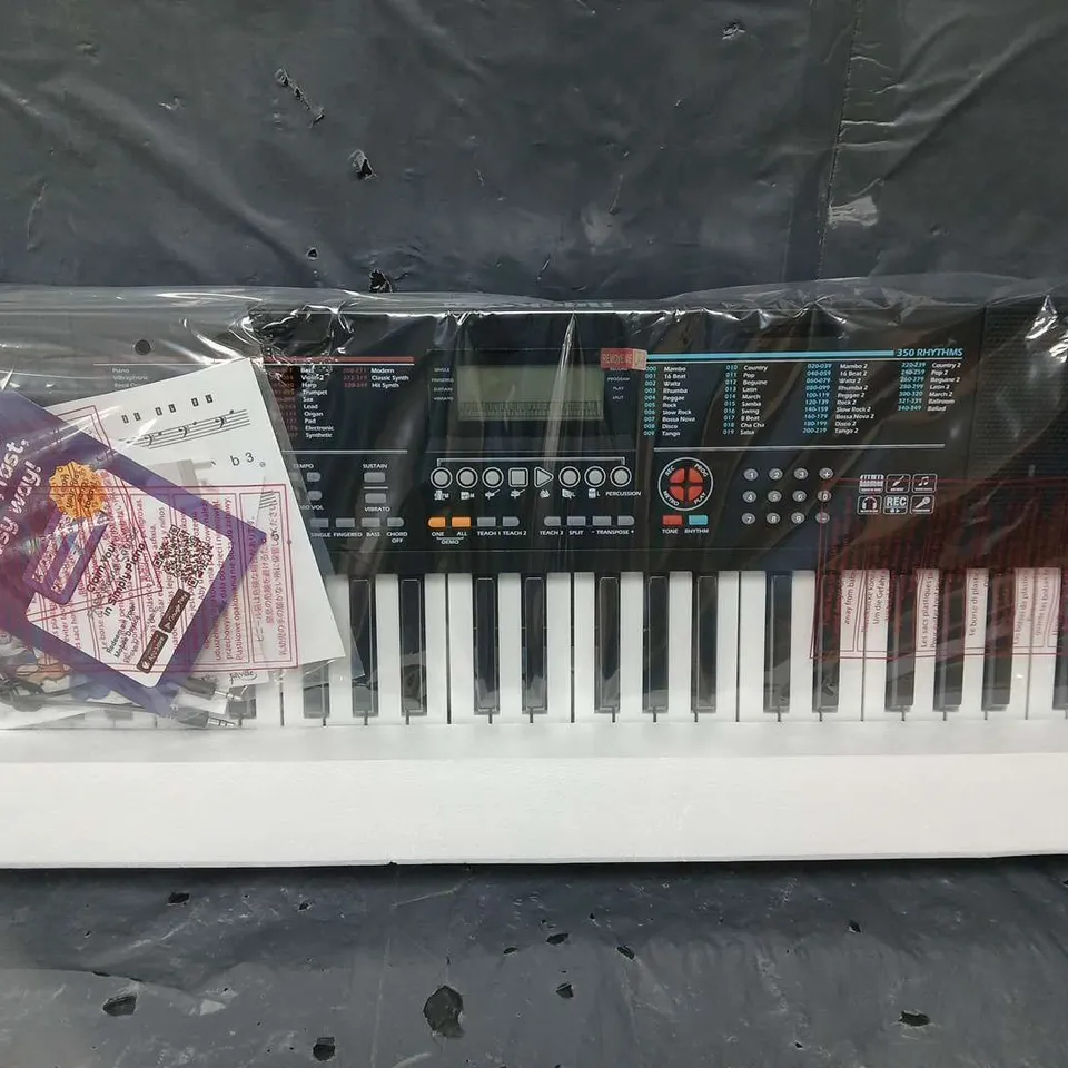 ROCKJAM 54-KEY PORTABLE ELECTRONIC KEYBOARD PIANO - COLLECTION ONLY 