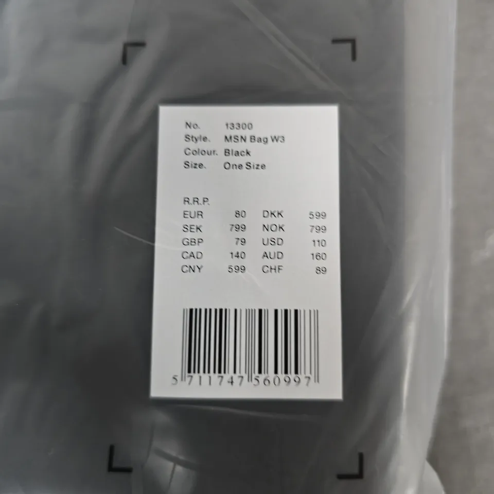 RAINS MSN BAG W3 – BLACK