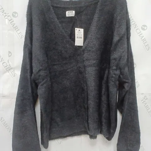 APPROXIMATELY 84 BRAND NEW CURVE SUPER LUXE CARDIGANS IN BLACK IN VARIOUS SIZES - COLLECTION ONLY