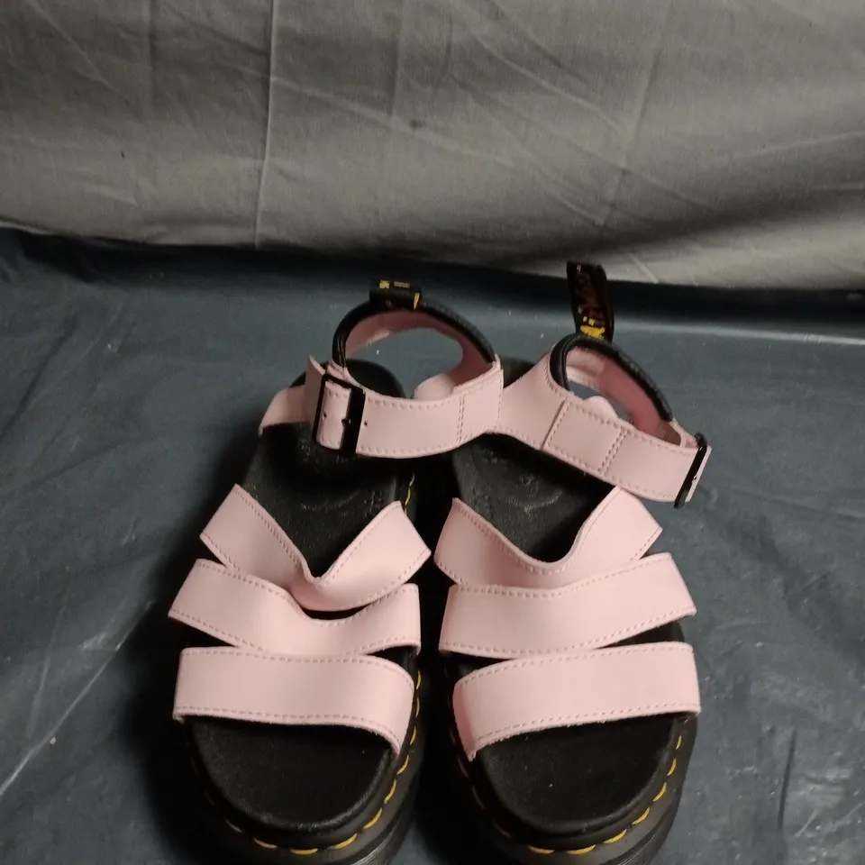 PAIR OF DR.MARTENS PINK SANDALS - UK SIZE UNSPECIFIED