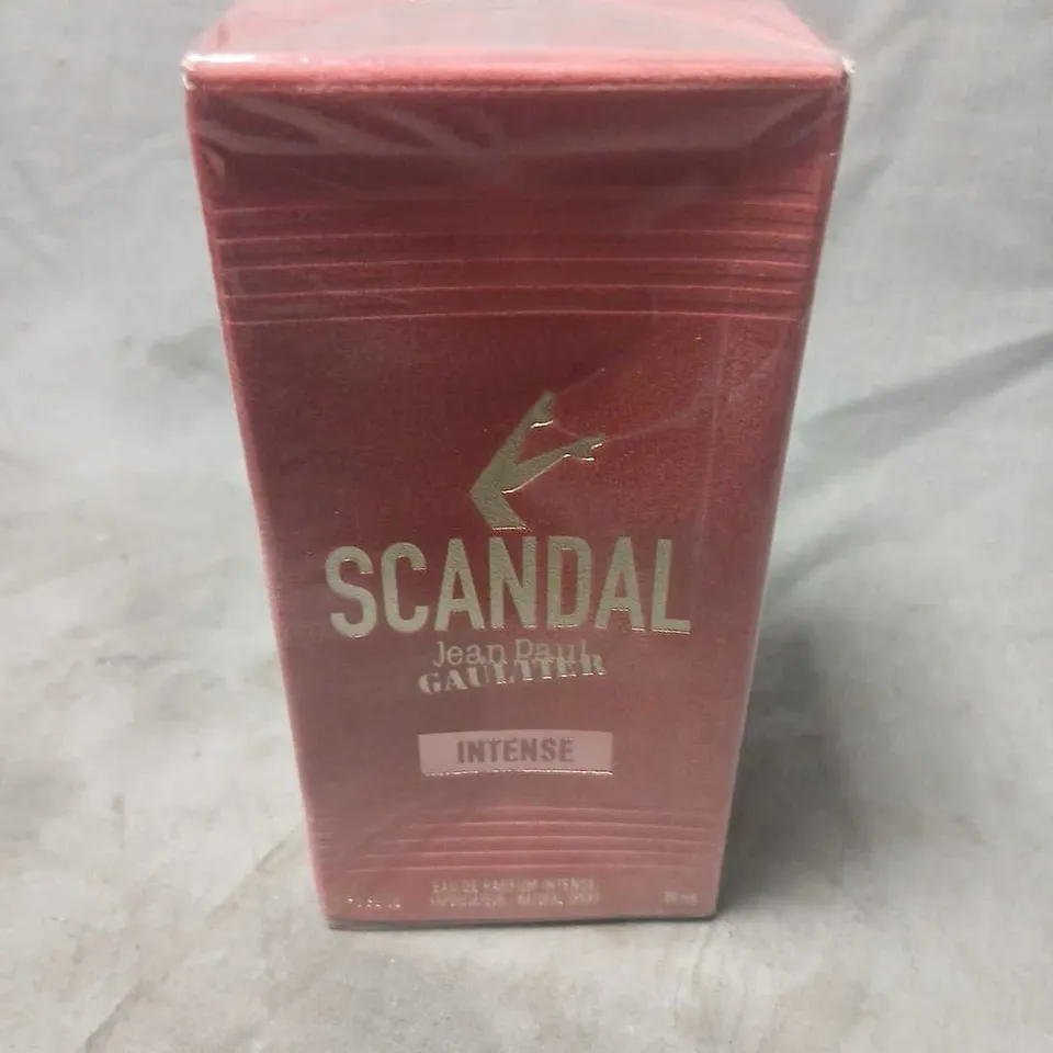 BOXED AND SEALED JEAN PAUL GAULTIER SCANDAL INTENSE EAU DE PARFUM 30ML