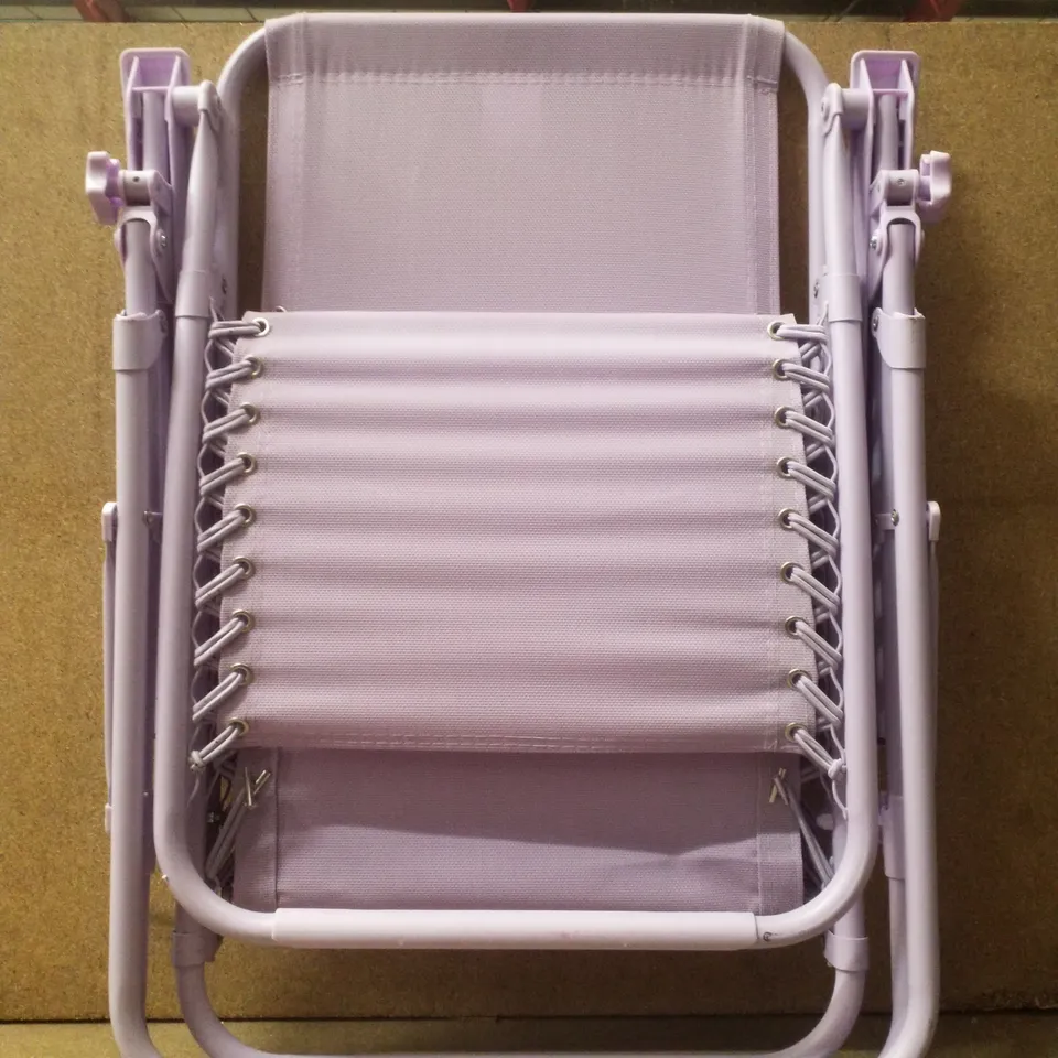 TEXTILENE ZERO GRAVITY CHAIR - LILAC