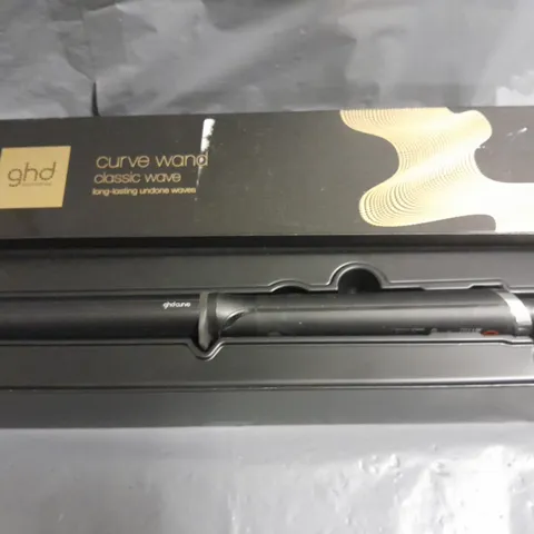 BOXED GHD CLASSIC WAVE CURVE WAND
