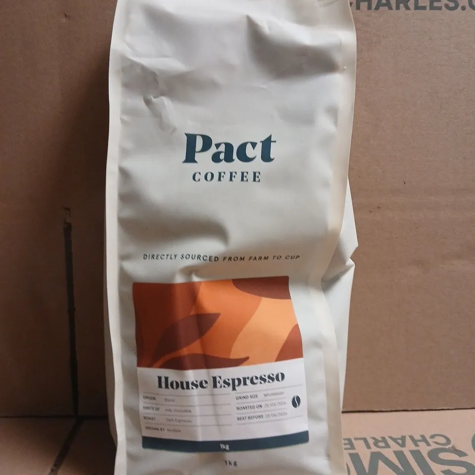 PACT COFFEE HOUSE ESPRESSO (1KG)